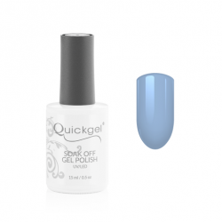 Quickgel Ημιμόνιμο Βερνίκι - No 333 Dusty Blue - 15mL