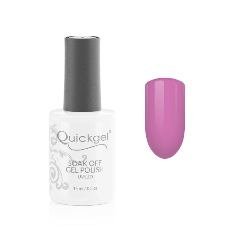 Quickgel Ημιμόνιμο Βερνίκι - No 347 Orchid - 15mL