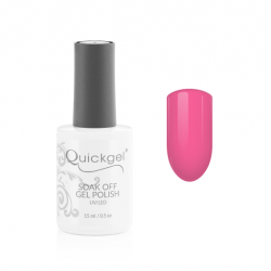 Quickgel Ημιμόνιμο Βερνίκι - No 402 Bright Pink - 15mL