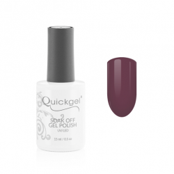 Quickgel Ημιμόνιμο Βερνίκι - No 530 Deep Burgundy - 15mL