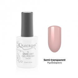 Quickgel Ημιμόνιμο Βερνίκι - No 561 Bare Beige - 15mL