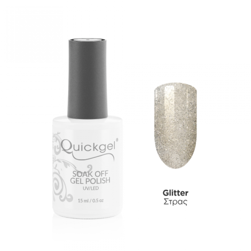 Quickgel Ημιμόνιμο Βερνίκι - No G038 Champagne Gold - 15mL