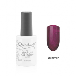 Quickgel Ημιμόνιμο Βερνίκι - No G180 Damson - 15mL