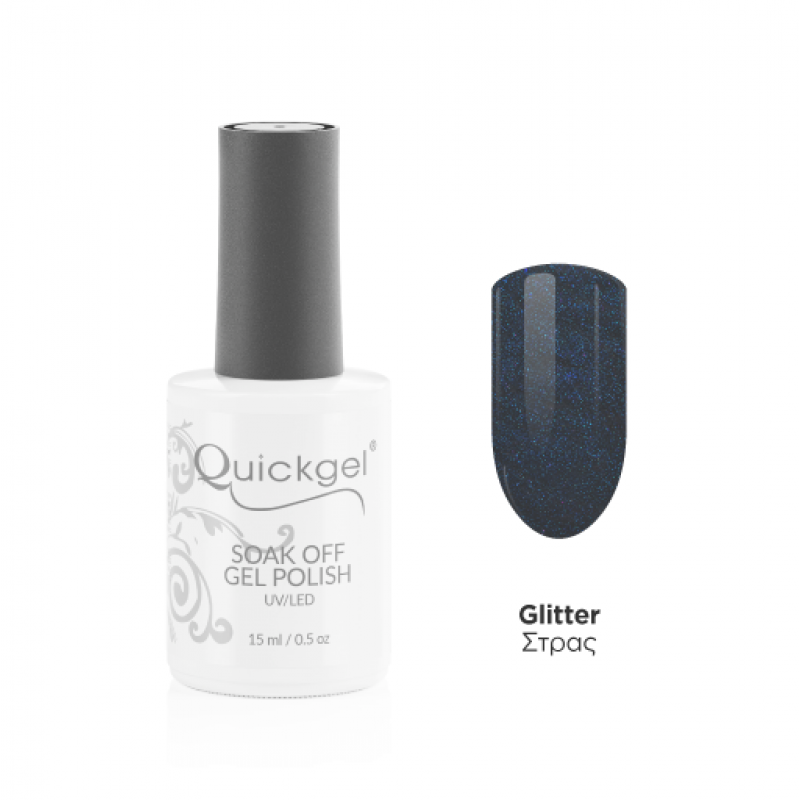 Quickgel Ημιμόνιμο Βερνίκι - No G201 Forest Night - 15mL