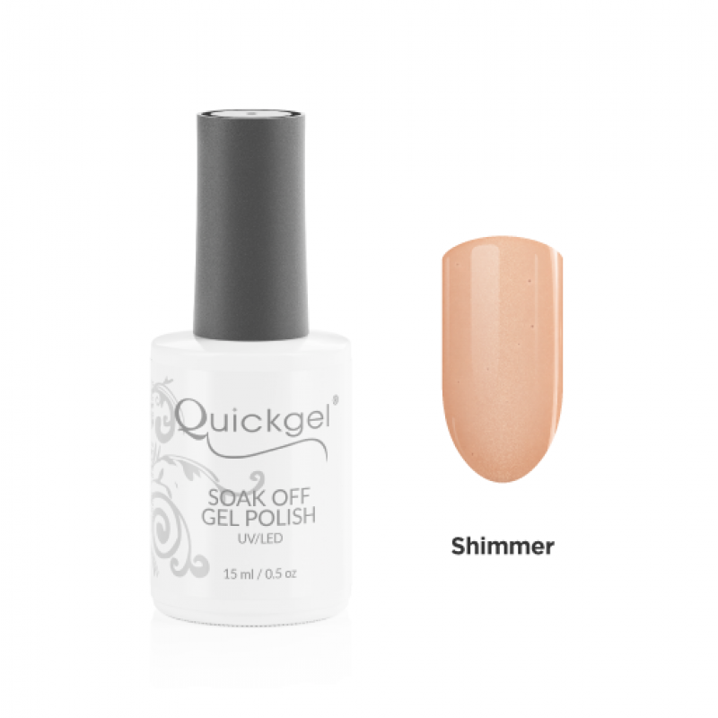 Quickgel Ημιμόνιμο Βερνίκι - No G397 Shimmer Cream - 15mL