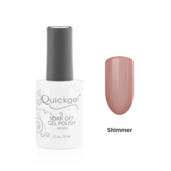 Quickgel Ημιμόνιμο Βερνίκι - No G398 Shimmer Powder - 15mL