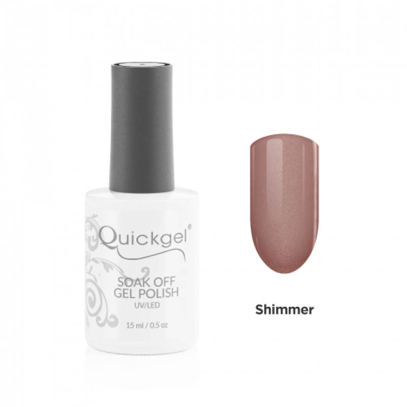 Quickgel Ημιμόνιμο Βερνίκι - No G408 Tan Nude - 15mL