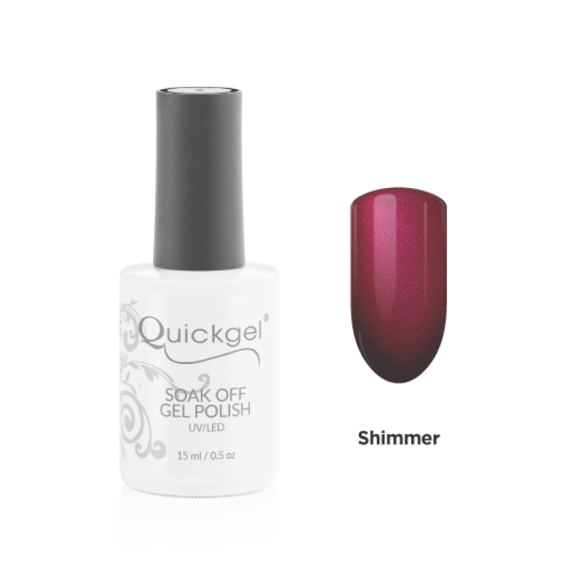 Quickgel Ημιμόνιμο Βερνίκι - No G678 Merlot - 15mL
