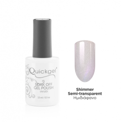Quickgel Ημιμόνιμο Βερνίκι - No V002 Aurora - 15mL
