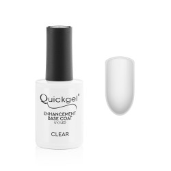 Quickgel Enhancement Base Coat - Clear - 15ml