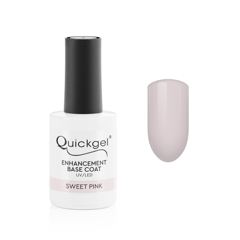 Quickgel Enhancement Base Coat - Sweet Pink - 15ml