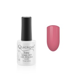 Quickgel No 130 - Sweet Pink Mini Ημιμόνιμο Βερνίκι νυχιών 7,5 ml