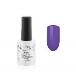 Quickgel No 787 - Ultra Violet Mini Ημιμόνιμο Βερνίκι νυχιών 7,5 ml