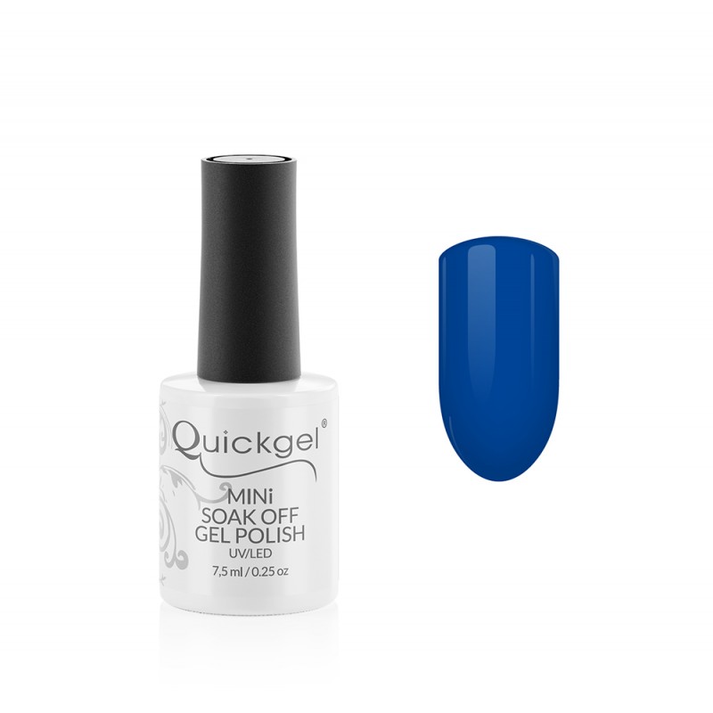 Quickgel No 807- Blueberry-Jelly-Mini Ημιμόνιμο Βερνίκι νυχιών 7,5 ml