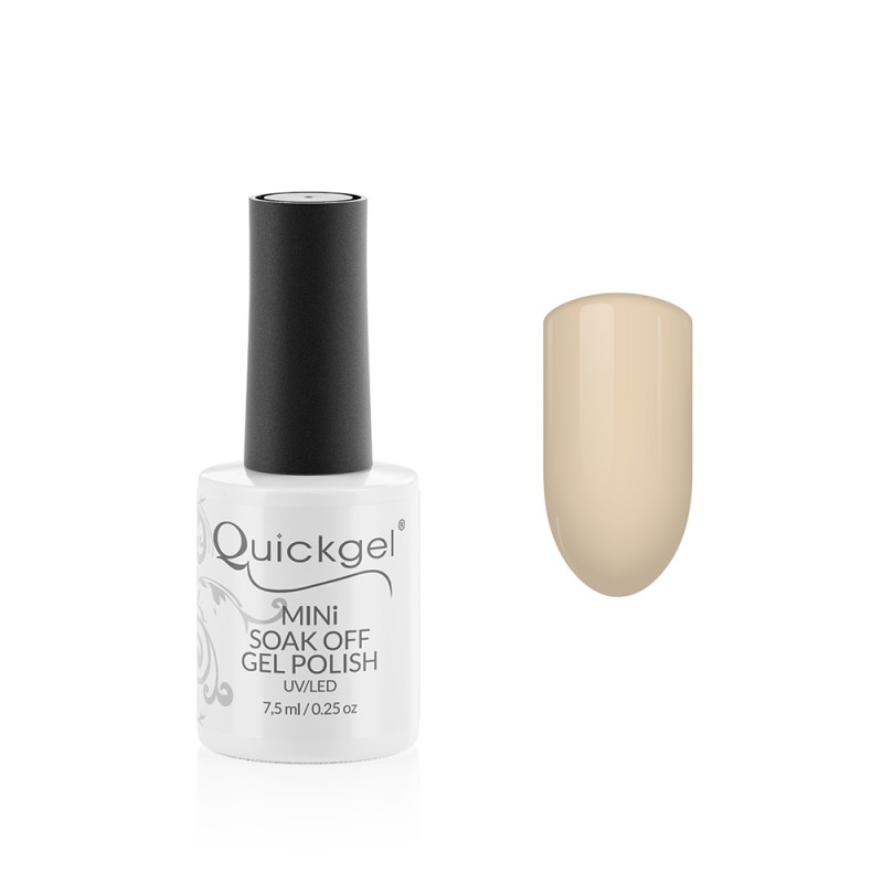 Quickgel No 828 - Creamy Mini Ημιμόνιμο Βερνίκι νυχιών 7,5 ml