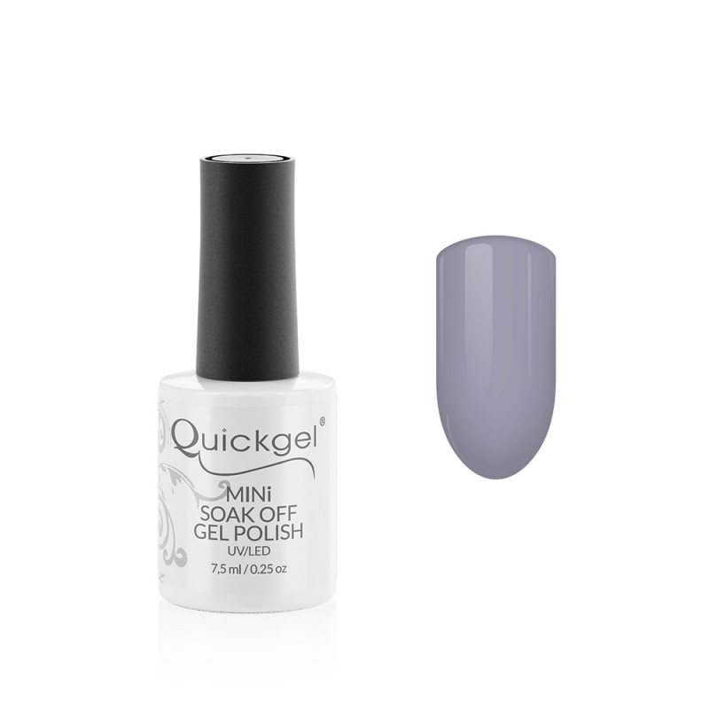 Quickgel No 834 - Misty Lilac Mini Ημιμόνιμο Βερνίκι νυχιών 7,5 ml