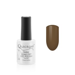 Quickgel No 839 - Sugar Almond Mini Ημιμόνιμο Βερνίκι νυχιών 7,5 ml