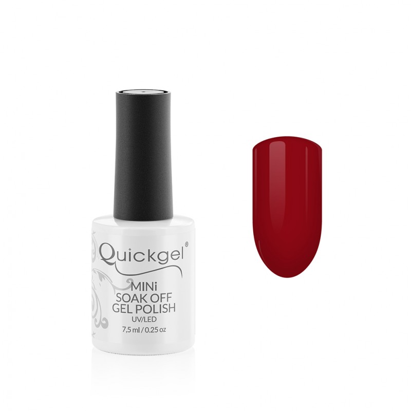 Quickgel No 84 - Moulin Rouge Mini - Ημιμόνιμο Βερνίκι 7,5 ml