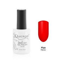 Quickgel Ημιμόνιμο Βερνίκι - No 425 Neon Orange - 15mL