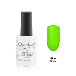 Quickgel Ημιμόνιμο Βερνίκι - No 586 Lime Fizz - 15mL