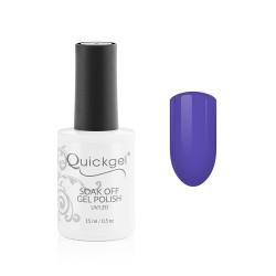 Quickgel Ημιμόνιμο Βερνίκι - No 654 Ultra Violet - 15mL