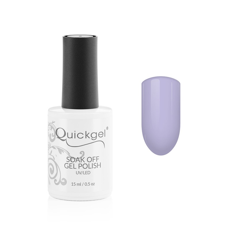 Quickgel Ημιμόνιμο Βερνίκι - No 963 Pale Purple - 15mL