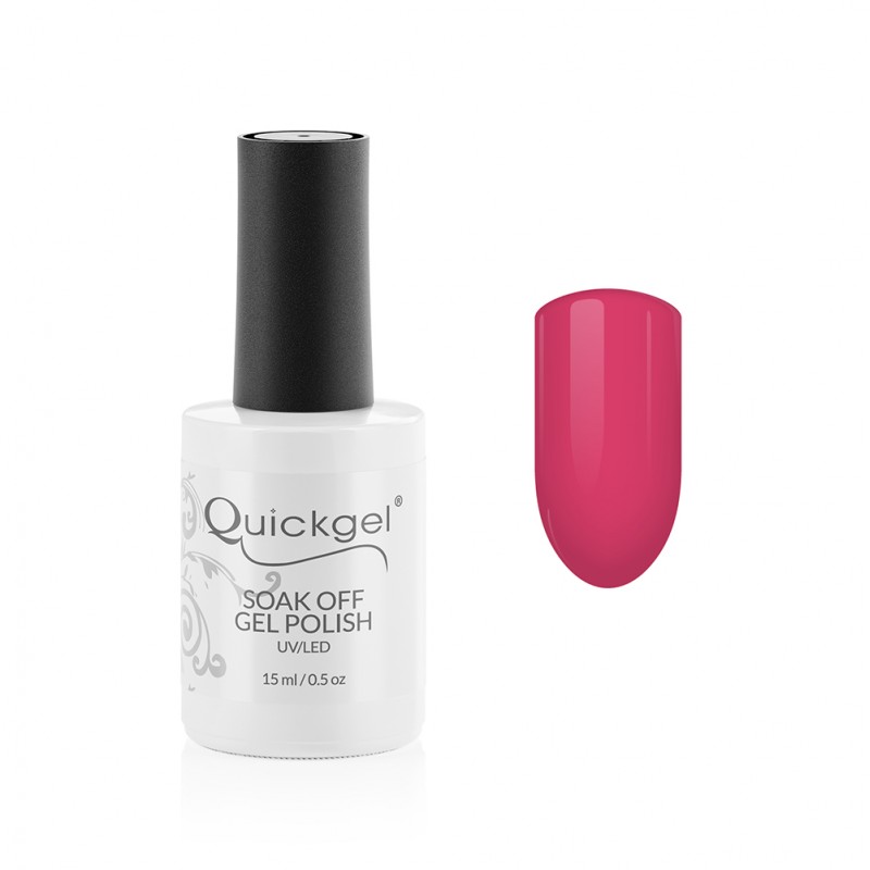 Quickgel No 4 - Fancy Pink - Βερνίκι - 15 ml