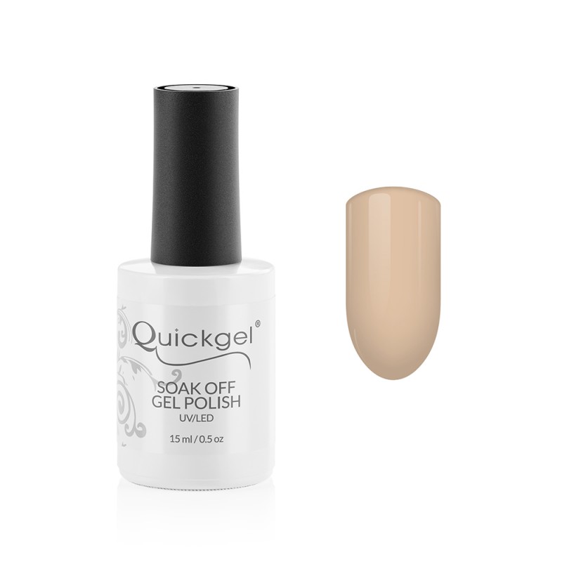 Quickgel No 509 - Soft Linen- Ημιμόνιμο Βερνίκι 15 ml