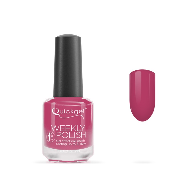 Quickgel No 5 - Pink Lady Βερνίκι 15 ml - Weekly polish
