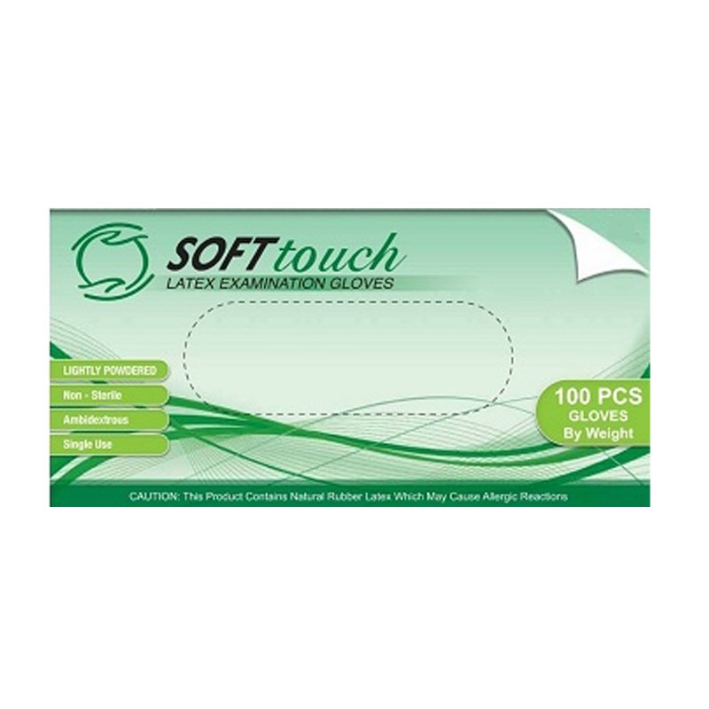 Gloves Latex Soft Touch Powdered