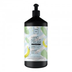 Ενυδατική κρέμα χεριών και σώματος Banana 1L για κάθε τύπου δέρματος