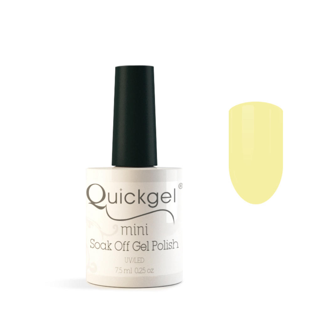 Quickgel No 254 - Lemon Mini - Ημιμόνιμο Βερνίκι 7,5 ml 688